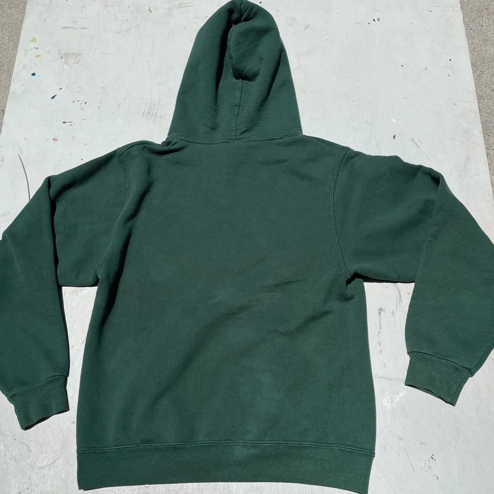 Men's‎ Michigan State Sweatshirt Green S College Spell-Out NCAA University